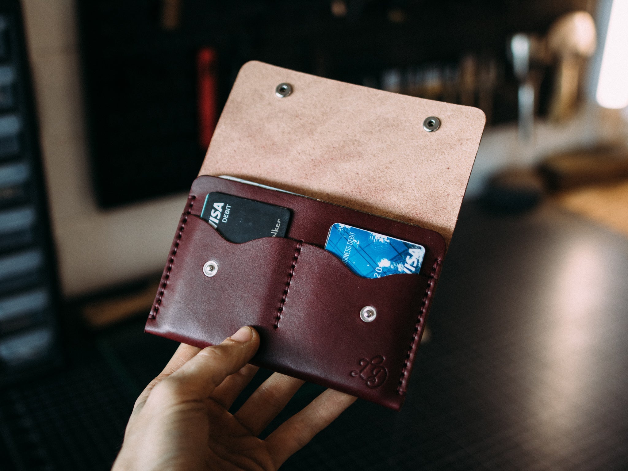 Minimalist Wallet For Men, Free Pattern, Leather Crafts