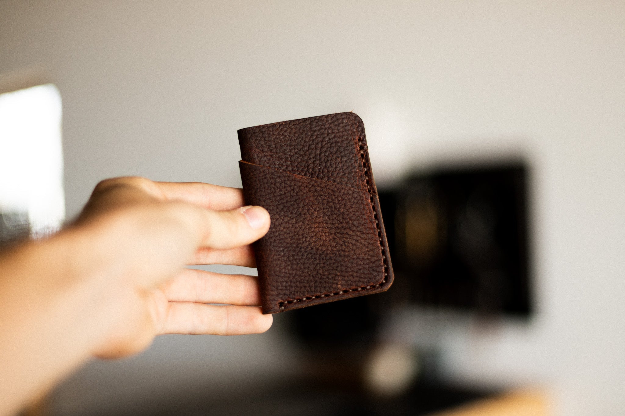 Bison Jackson - Lost Dutchman Leather handmade leather wallets