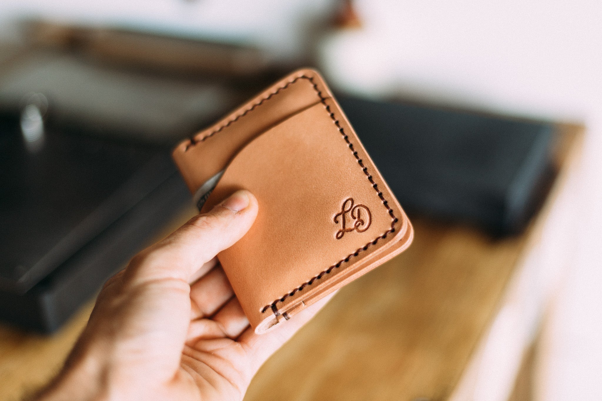 The Hefty Dutchman - Lost Dutchman Leather handmade leather wallets