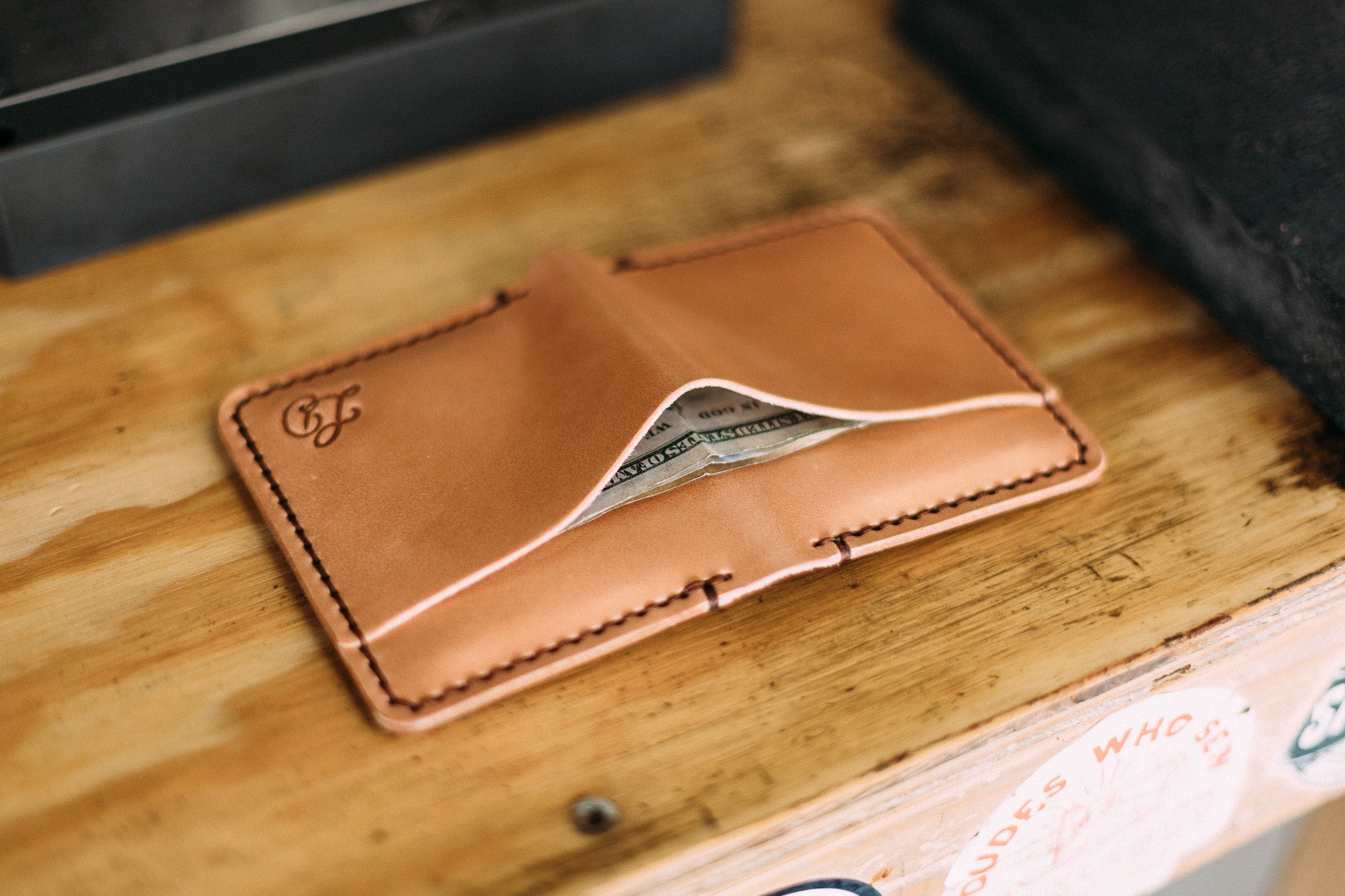 The Hefty Dutchman - Lost Dutchman Leather handmade leather wallets