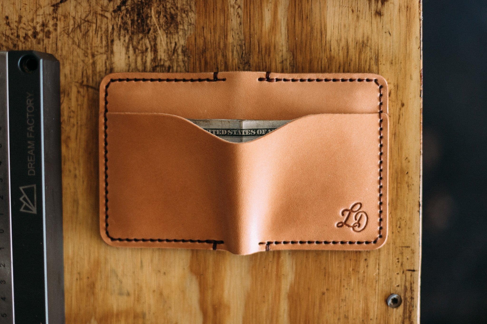 The Hefty Dutchman - Lost Dutchman Leather handmade leather wallets