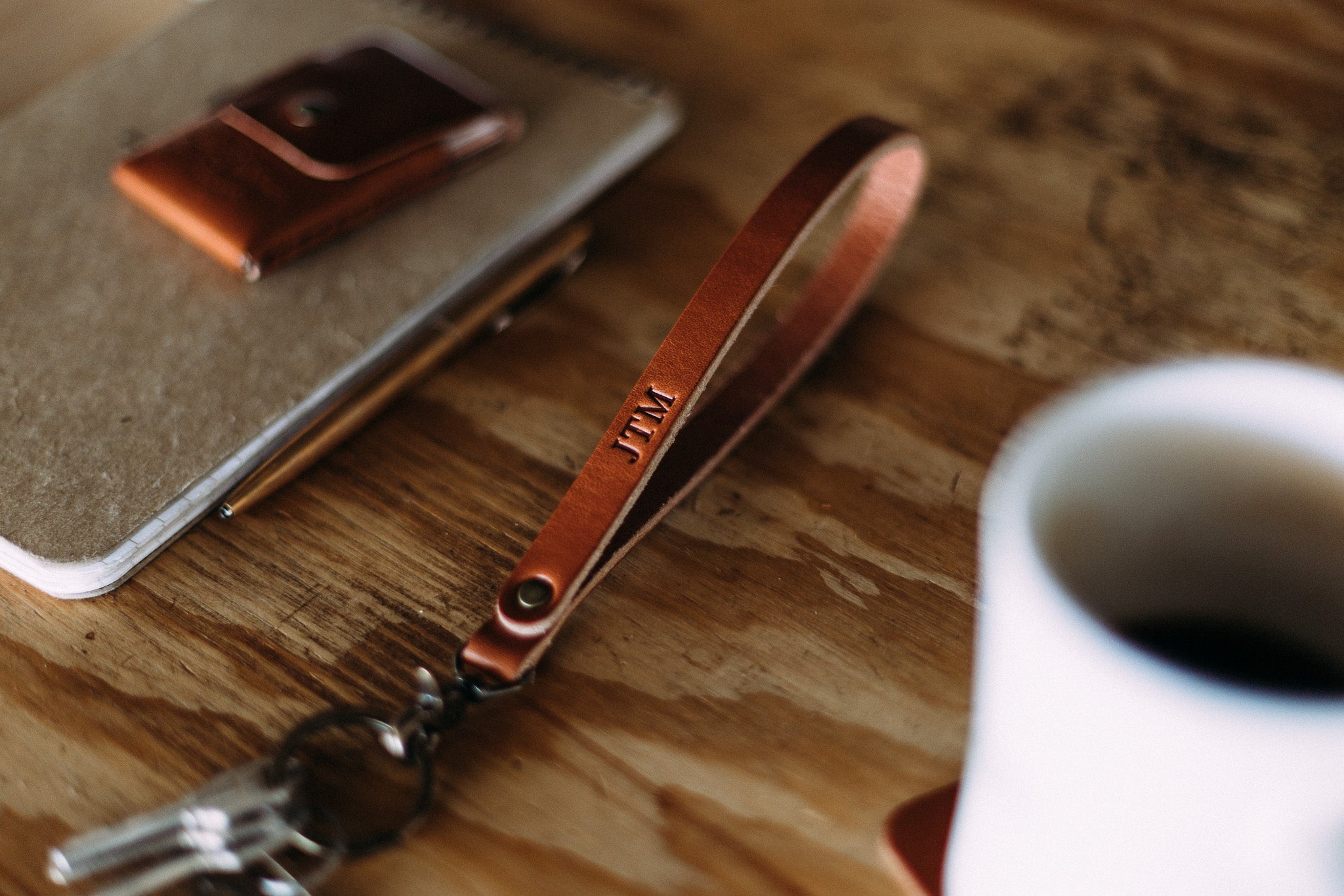 The Lanyard - Large - Lost Dutchman Leather handmade leather wallets