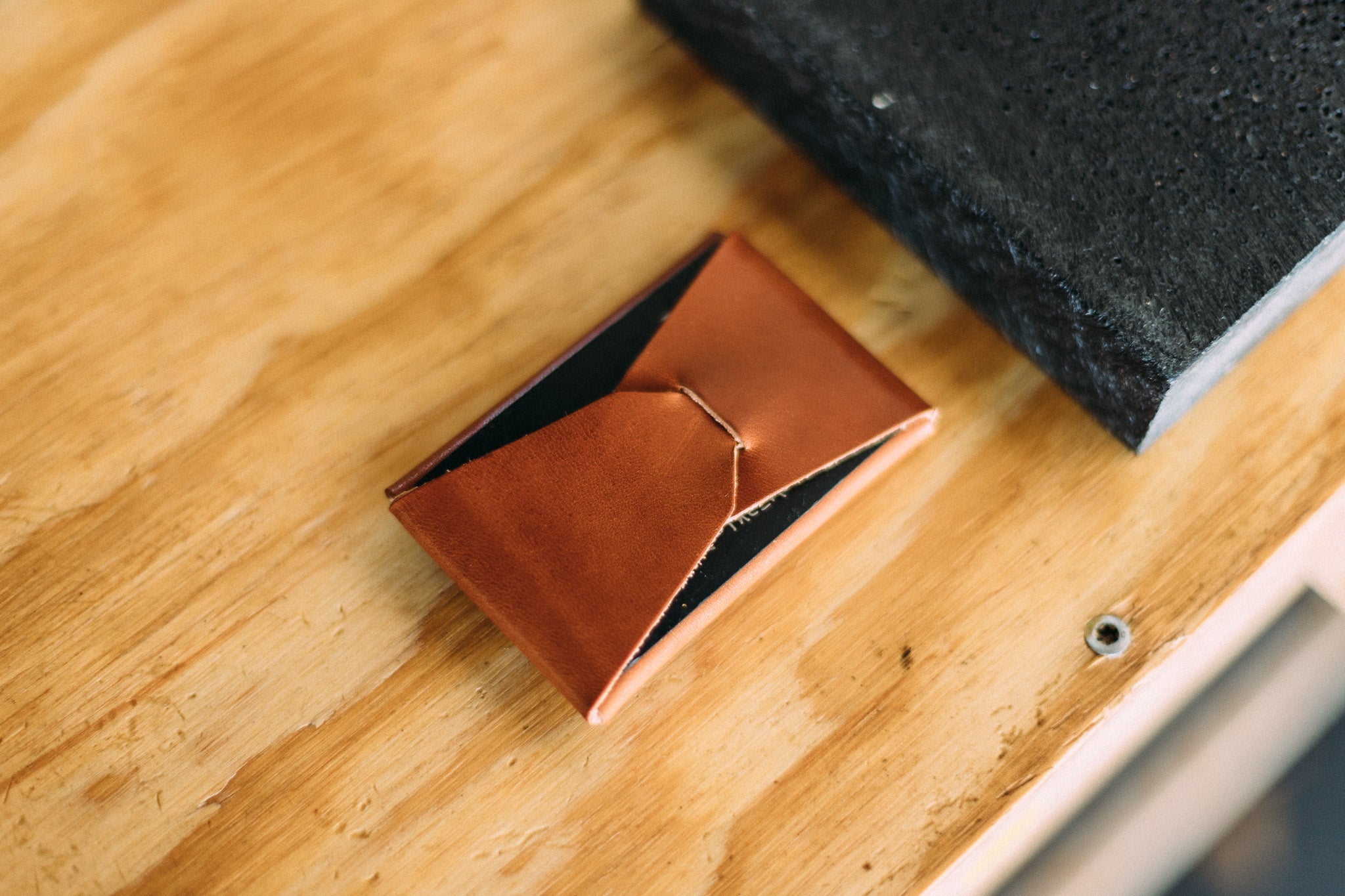 The Little Louie - Lost Dutchman Leather handmade leather wallets