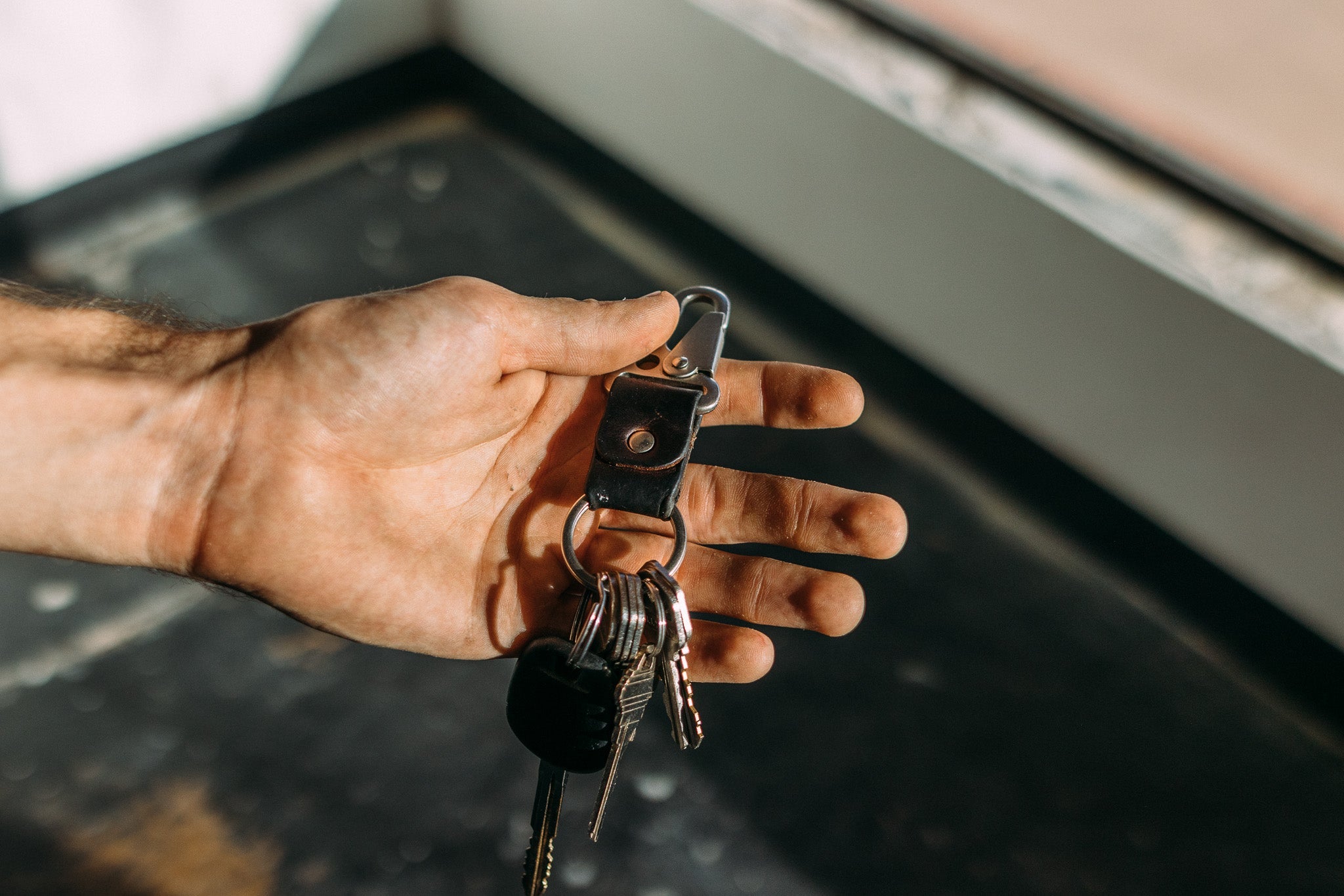Leather Key Chain – MDH Supply